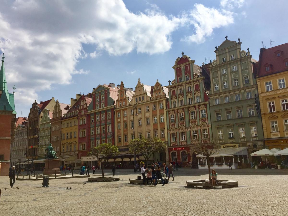 Apartament Wrosquare Centrum Rynek Breslau Exterior foto