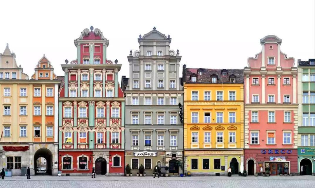 Apartament Wrosquare Centrum Rynek Breslau Exterior foto